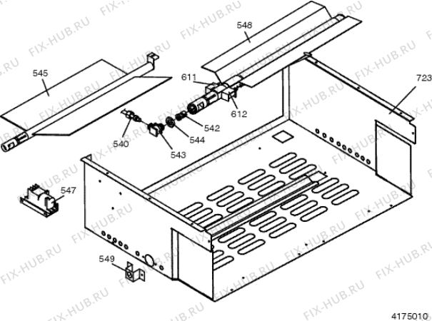 Схема №3 MG21RWH (F025541) с изображением Микромодуль для электропечи Indesit C00082183