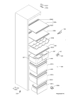Схема №1 S53830CTX2 с изображением Контейнер для холодильной камеры Aeg 8078864025