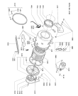 Схема №2 AWG 166/WH-1 с изображением Кнопка, ручка переключения для стиралки Whirlpool 481241248027