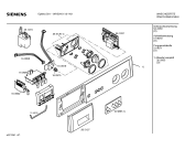 Схема №3 WH50161, OPTIMA 501 с изображением Набор кнопок для стиралки Siemens 00169895