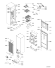 Схема №1 ARC2320 с изображением Дверка для холодильника Whirlpool 480132100249