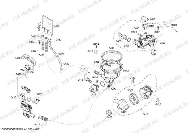 Схема №3 SHX98M05UC с изображением Изоляция для посудомойки Bosch 00662428