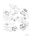 Схема №1 OBI M00 AN 100 488 55 с изображением Дверца для плиты (духовки) Whirlpool 481245058788