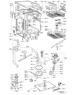 Схема №2 GSF 2984/1 WS с изображением Обшивка для посудомойки Whirlpool 481245372049