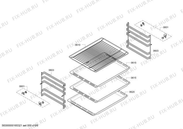 Схема №4 HEA23B161S с изображением Панель управления для плиты (духовки) Bosch 00709726
