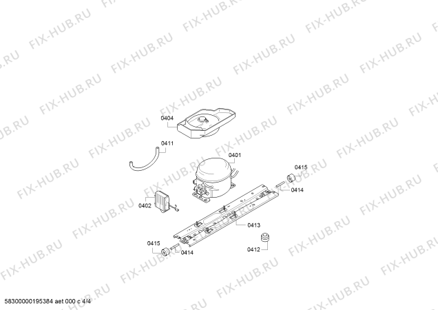 Схема №3 KGF39PW3OR BOSCH с изображением Изоляция для холодильника Bosch 00718606