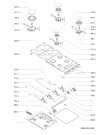 Схема №1 AKL 751/IX с изображением Втулка для плиты (духовки) Whirlpool 481244038842