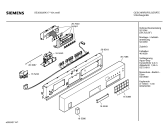 Схема №3 SL35262SK с изображением Передняя панель для посудомоечной машины Siemens 00357486