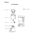 Схема №1 FG113830/9QB с изображением Держатель фильтра для кофеварки (кофемашины) Moulinex SS-201010