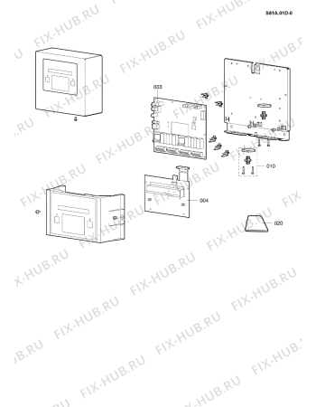 Схема №1 CS 1/N с изображением Всякое для комплектующей Whirlpool 482000014623