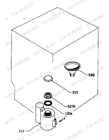 Взрыв-схема посудомоечной машины Zanussi ID5003W - Схема узла Water softener 066