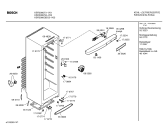 Схема №3 KSK4020SD с изображением Передняя панель для холодильника Bosch 00354298