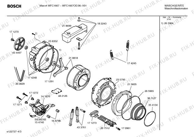 Схема №2 WFC1667OE Maxx4 WFC1667 с изображением Таблица программ для стиралки Bosch 00590943