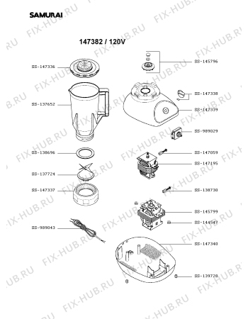 Схема №1 815113 с изображением Переключатель для электроблендера Seb SS-989029