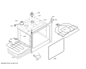 Схема №3 CF431350 с изображением Фронтальное стекло для плиты (духовки) Bosch 00710097