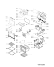 Схема №1 ELIE 7163/IN с изображением Клавиша для духового шкафа Whirlpool 480121103463