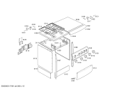 Схема №3 FSF11K20EA ASTI I BRANCO с изображением Дверь для плиты (духовки) Bosch 00475068