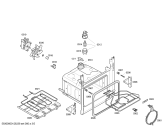 Схема №2 P1HEB59051 Horno pitsos.poliv.inox.multif.3d ec3 er с изображением Блок подключения для электропечи Bosch 00610110