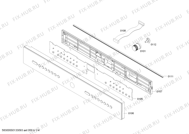 Схема №4 HF25M661 с изображением Переключатель для духового шкафа Siemens 00607876