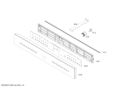 Схема №4 HF25M760 с изображением Дверь для плиты (духовки) Siemens 00686130