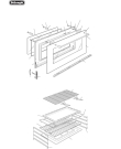 Схема №5 DEF905E с изображением Винт для плиты (духовки) DELONGHI 001327
