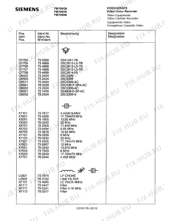 Схема №18 FM708V6 с изображением Инструкция по эксплуатации для плиты (духовки) Siemens 00530856