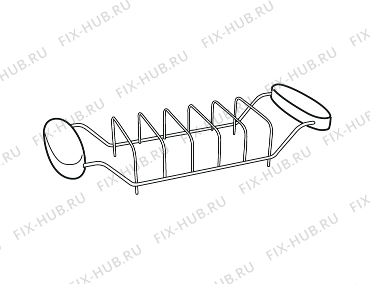 Большое фото - Решетка для электрофритюрницы DELONGHI RK1007 в гипермаркете Fix-Hub