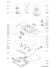 Схема №1 AKM 532/IX с изображением Втулка для плиты (духовки) Whirlpool 481244039383