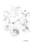 Схема №1 AKS 293/NB с изображением Клавиша для духового шкафа Whirlpool 481010367417