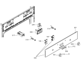 Схема №3 BOP7303AB (282588, B600PIRO) с изображением Панель для электропечи Gorenje 302012