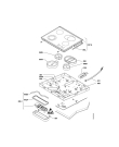 Схема №1 65300KF-AN с изображением Керамическая поверхность для электропечи Aeg 3742939303