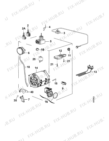 Взрыв-схема стиральной машины Arthurmartinelux AWT625 - Схема узла Electrical equipment 268