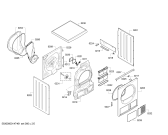 Схема №3 WTW84561FG с изображением Вкладыш для сушилки Bosch 00621477