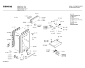 Схема №1 KI24F01 с изображением Дверь морозильной камеры для холодильной камеры Siemens 00278151