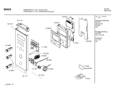 Схема №4 HME9561NL с изображением Панель для свч печи Bosch 00438136