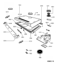 Схема №1 208042604447 PRF0114 с изображением Спецфильтр для вытяжки Whirlpool 481248058299