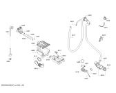 Схема №4 W7460X4GB с изображением Панель управления для стиралки Bosch 11021197