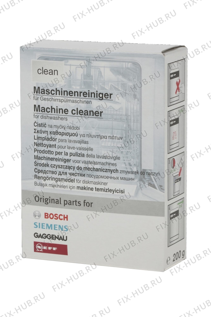 Большое фото - Чистящее средство для посудомоечной машины Bosch 00311580 в гипермаркете Fix-Hub