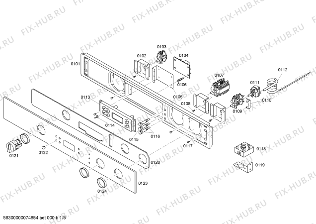 Схема №5 HBL432AUC с изображением Диод Bosch 00421537
