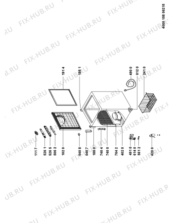 Схема №1 WH1410 A+E с изображением Дверь для холодильника Whirlpool 481010758245