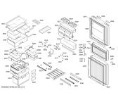 Схема №2 KK28F59TI с изображением Модуль управления для холодильника Siemens 00673999