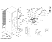Схема №2 BD2042W2NN с изображением Декоративная планка для холодильной камеры Bosch 00744791