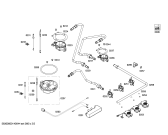 Схема №2 PCC615B90E ENC.PCC615B80E 2G+1W BO60F IH5 с изображением Комплект форсунок для плиты (духовки) Bosch 00616464