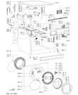 Схема №1 AWO/D 10900 с изображением Обшивка для стиралки Whirlpool 480111100673