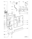 Схема №1 DWF B40W с изображением Обшивка для посудомойки Whirlpool 480140102446