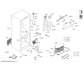Схема №3 KGN53VW20N с изображением Крышка для холодильника Bosch 00742144
