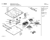 Схема №1 NKM616HEU с изображением Стеклокерамика для электропечи Bosch 00232939