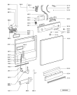 Схема №2 GSF 6625 PC IN с изображением Обшивка для посудомойки Whirlpool 481245373741
