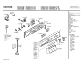 Схема №3 WM20850II SIWAMAT 2085 с изображением Панель управления для стиралки Siemens 00350376