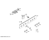 Схема №4 HP34W510J с изображением Ручка выбора температуры для плиты (духовки) Siemens 00619343